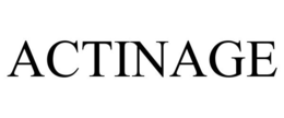 ACTINAGE trademark