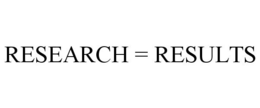 RESEARCH = RESULTS trademark