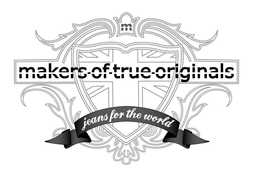 MAKERS OF TRUE ORIGINALS JEANS FOR THE WORLD trademark