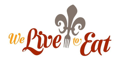WE LIVE TO EAT trademark