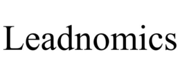 LEADNOMICS trademark