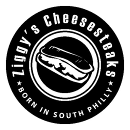 ZIGGY'S CHEESESTEAKS BORN IN SOUTH PHILLY trademark