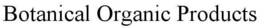 BOTANICAL ORGANIC PRODUCTS trademark