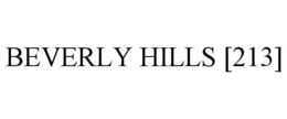 BEVERLY HILLS [213] trademark