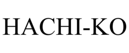 HACHI-KO trademark