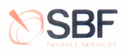 SBF PAYROLL SERVICES trademark
