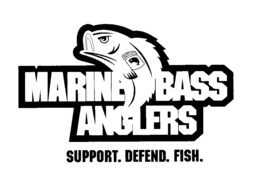MARINE BASS ANGLERS SUPPORT. DEFEND. FISH. SUPPORT trademark