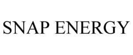 SNAP ENERGY trademark