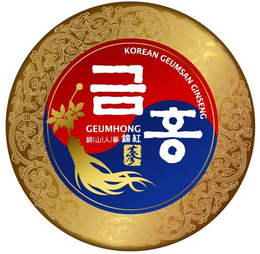 KOREAN GEUMSAN GINSENG GEUMHONG trademark
