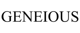 GENEIOUS trademark