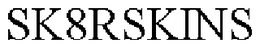 SK8RSKINS trademark