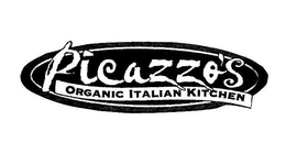 PICAZZO'S ORGANIC ITALIAN KITCHEN trademark