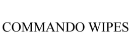 COMMANDO WIPES trademark