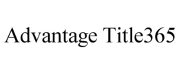 ADVANTAGE TITLE365 trademark