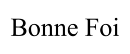 BONNE FOI trademark