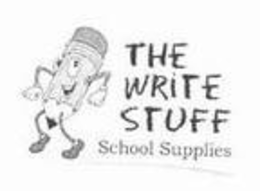 THE WRITE STUFF SCHOOL SUPPLIES trademark