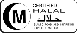 M CERTIFIED HALAL ISLAMIC FOOD AND NUTRITION COUNCIL OF AMERICA trademark