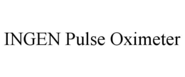 INGEN PULSE OXIMETER trademark