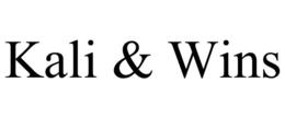 KALI & WINS trademark
