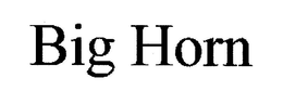 BIG HORN trademark