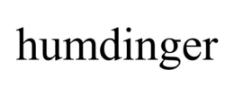 HUMDINGER trademark