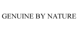 GENUINE BY NATURE trademark