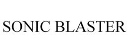 SONIC BLASTER trademark