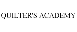 QUILTER'S ACADEMY trademark
