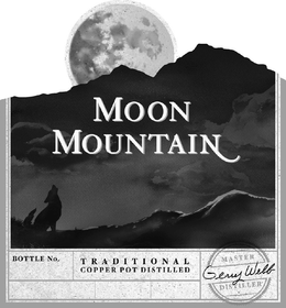 MOON MOUNTAIN BOTTLE NO. TRADITIONAL COPPER POT DISTILLED MASTER DISTILLER trademark