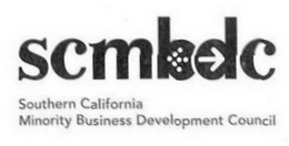 SCMBDC SOUTHERN CALIFORNIA MINORITY BUSINESS DEVELOPMENT COUNCIL trademark