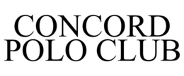 CONCORD POLO CLUB trademark