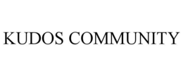 KUDOS COMMUNITY trademark