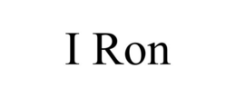I RON trademark