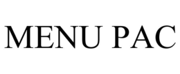 MENU PAC trademark