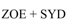 ZOE + SYD trademark