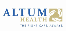 ALTUM HEALTH THE RIGHT CARE. ALWAYS. trademark