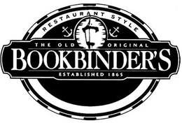 BOOKBINDER'S RESTAURANT STYLE THE OLD ORIGINAL ESTABLISHED 1865 trademark