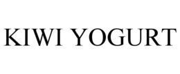 KIWI YOGURT trademark