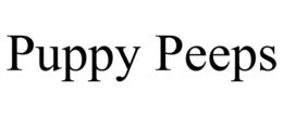 PUPPY PEEPS trademark