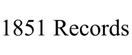 1851 RECORDS trademark