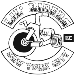 LIL' RIDERS NEW YORK CITY KC trademark