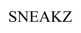 SNEAKZ trademark