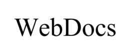 WEBDOCS trademark