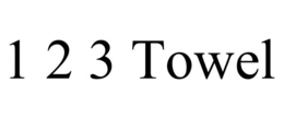 1 2 3 TOWEL trademark