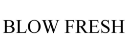 BLOW FRESH trademark