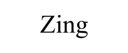 ZING trademark