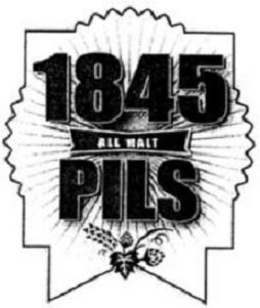 1845 PILS  ALL MALT trademark