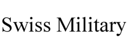 SWISS MILITARY trademark