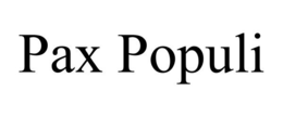PAX POPULI trademark