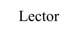 LECTOR trademark